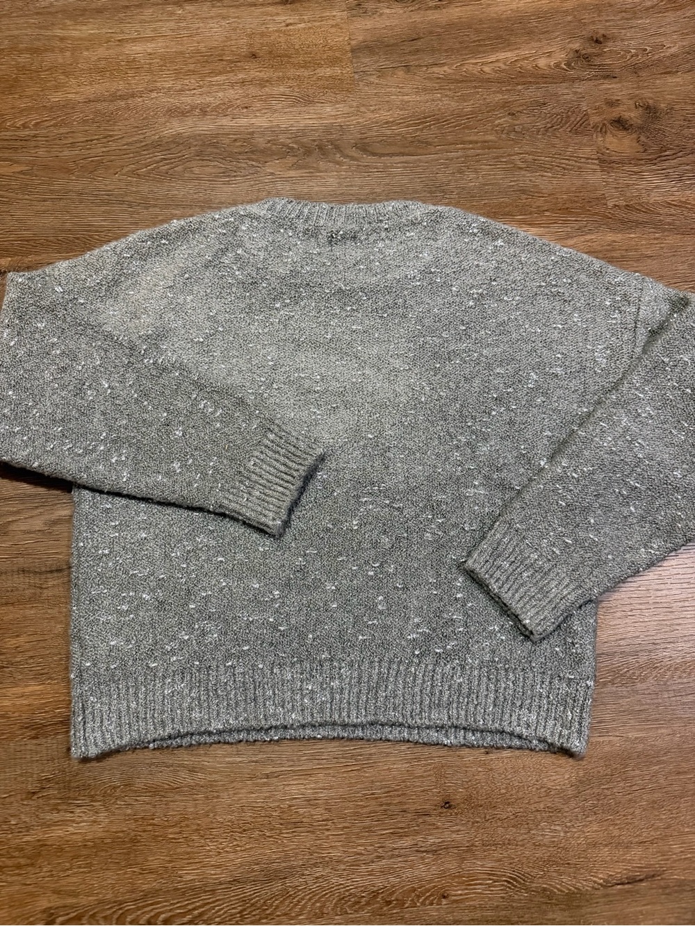 Maeve Anthropologie Sequin Bow Crew-Neck Sweater Medium - Picture 8 of 12